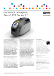 Impresora de tarjetas Zebra® ZXP Series 3