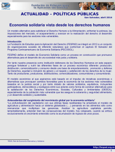 Actualidad empresas Economía solidaria