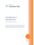 Vitaminas y minerales