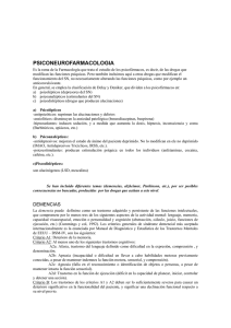 Psiconeurofarmacología - Subsecretaría de Salud Mental y