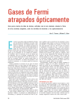 Gases de Fermi atrapados ópticamente