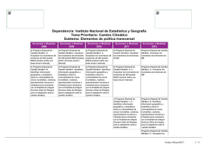 Elementos de política transversal