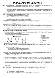 PROBLEMAS DE GENÉTICA