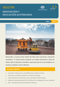 Boletín de Innovación y Educación Australiana Noviembre 2013