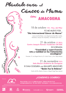 Da la cara por el cáncer de mama(cartel.ai