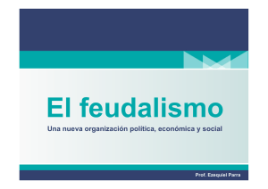 2. La organización social feudal