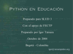 Python en Educación
