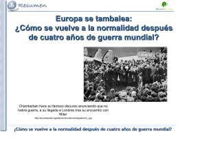 Europa se tambalea: ¿Cómo se vuelve a la normalidad