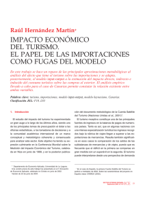 Impacto Económico del Turismo