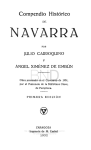 Compendio histórico de Navarra / por Julio - Gobierno