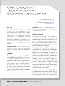 causas, consecuencias y regulación del capital golondrina