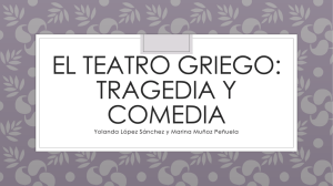 El teatro griego: tragedia y comedia
