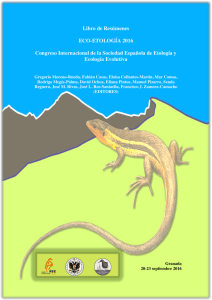 Libro de Res&uacute;menes ECO-ETOLOG&Iacute;A 2016 Congreso