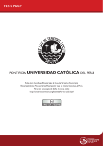 pontificia universidad católica del perú facultad de