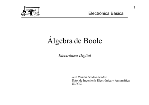 Álgebra de Boole
