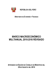 Marco Macroeconómico Multianual 2016-2018 Revisado
