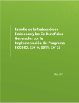 Estudio de la Reducción de Emisiones y los Co-Beneficios