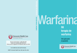 Mi terapia de warfarina - University of Utah Health