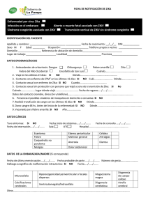 Enfermedad por virus Zika Infección en el embarazo Aborto o