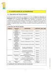 Estructura del Plan - Universidad de Extremadura