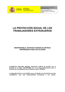 la protección social de los trabajadores extranjeros