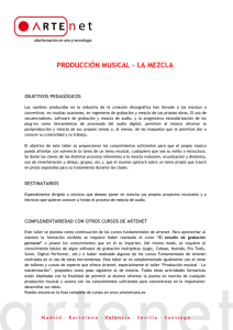 Dossier TALLER DE PRODUCCION MUSICAL-LA