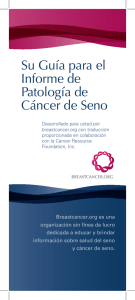 Su Guía para el Informe de Patología de Cáncer