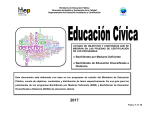 Educación Cívica 2017 - Dirección de Gestión y Evaluación de la