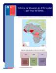 Informe de Situación de Enfermedad por virus del Ébola.