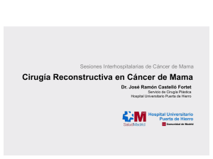Cirugía Reconstructiva en Cáncer de Mama