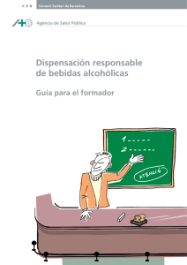 Dispensación responsable de bebidas alcohólicas