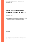 Estado Nacional y Pueblos Indígenas. El Caso de México.