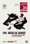 Nº 34 1941. BODAS DE SANGRE, de Federico García Lorca.