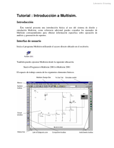 Tutorial de Multisim - Página Web del Laboratorio C