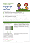 Bridges in Mathematics Grade 3 Family Overview - Unit 7