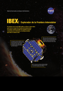 Por primera vez la nave IBEX orbita a la Tierra y toma datos