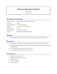 Currículum Mauricio Monsalve - DCC