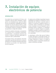 Módulo 7 - Instalación de equipos electrónicos de potencia
