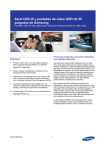 Serie UDC-B y pantallas de vídeo UDD de 55 pulgadas de Samsung