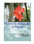 Plantas Medicinales de Panamá - Organization of American States