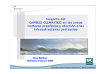 Impacto del CAMBIO CLIMÁTICO en las zonas costeras