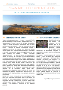 8d/7n tai chi chuan retreat patmos