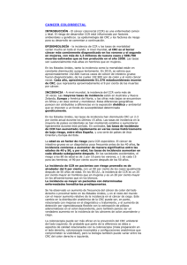 CANCER DE COLON