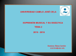 TEMA 2. Expresi¿«n Musical. Elena Carri¿«n