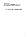 Guia Usuario de ShadowProtect
