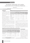 Orixinais Resultados asistenciales de la gestión