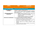 SUBJECT MATEMÁTICAS GRADE ONCE LEARNING UNIT