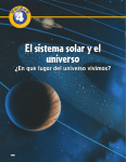 El sistema solar y el universo
