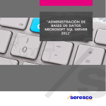 “ADMINISTRACIÓN DE BASES DE DATOS MICROSOFT SQL