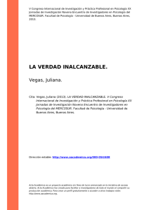 la verdad inalcanzable